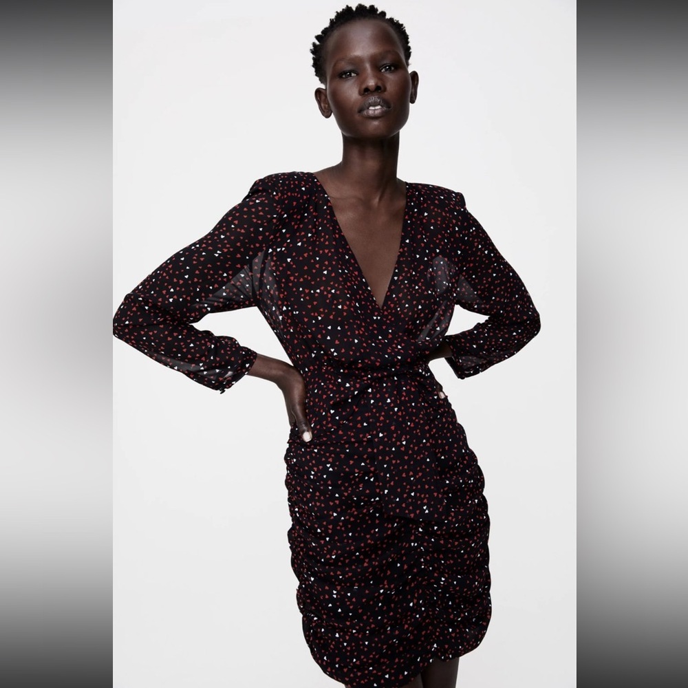 Zara draped Dress